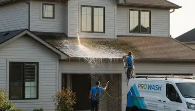 Professional roof and vinyl siding cleaning in Tampa, FL by Next Level Exteriors