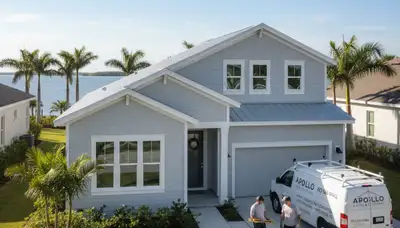 Professional vinyl siding installation on home exterior in Tampa, FL