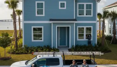 Professional vinyl siding installation on residential home exterior in Tampa, FL