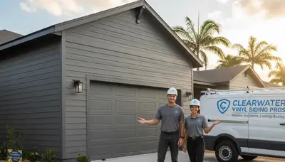 Professional vinyl siding installation on home exterior in Tampa, FL