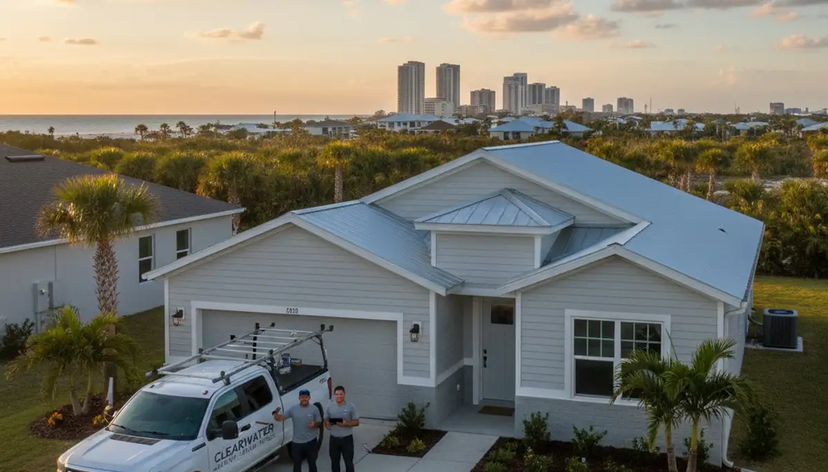 Professional vinyl siding installation on home exterior in Tampa, FL