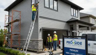 Professional vinyl siding installation on home exterior in Tampa, FL by Next Level Exteriors
