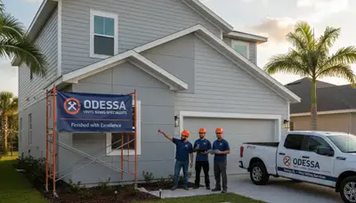 Professional vinyl siding installation on home exterior in Tampa FL by local siding experts