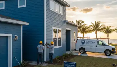 Professional vinyl siding installation on home exterior in Tampa, FL