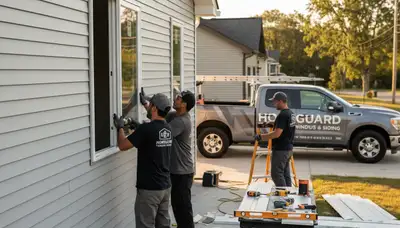 Vinyl siding and window installation by Next Level Exteriors in Tampa, FL
