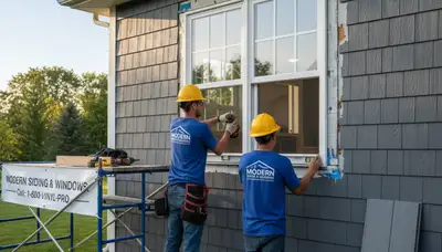 Vinyl siding and window replacement by Next Level Exteriors in Tampa, FL home exterior upgrade